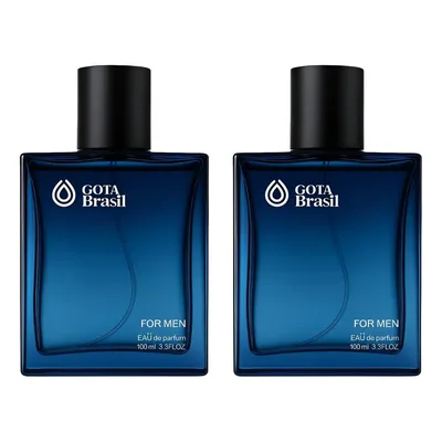2 Perfumes Masculino Feromonios Sedutor Blue Attraction Ativador Sensual 100ml