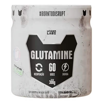 Glutamine Under Labz 100% Glutamina Glutapure Aminoácido