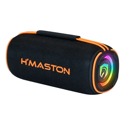 Caixa De Som Bluetooth Portátil 40w H'maston Tn22 Rgb Tws