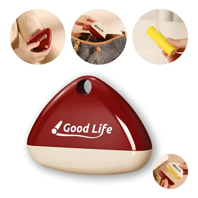 Mini Rolo Adesivo Lavável Remove Pelos Fiapo Bolso Compacto