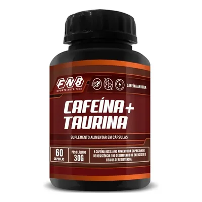 Fnb Cafeína E Taurina 60 Cápsulas - Flora Nativa