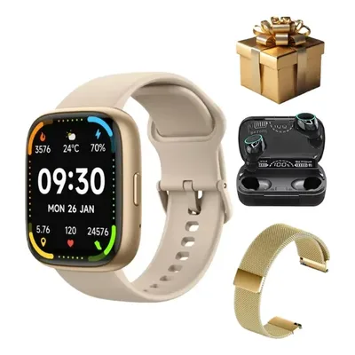 Smartwatch Compatível Iphone 10 A 16 Com Gps Conecta Strava