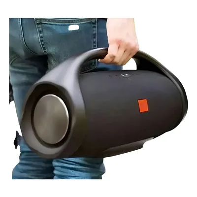 Caixa De Som Boomsbox Lançamento 2023 Led + Pen Drive 32gb