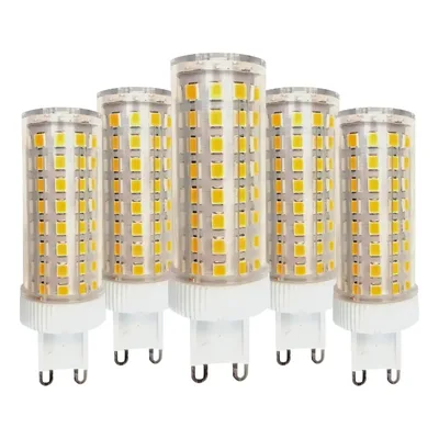 5x Lampada Led Halopim G9 15w 96 Leds Para Lustre Arandela