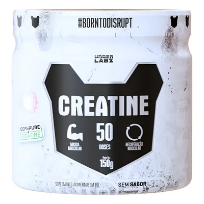 Creatina Under Labz Creatina Monohidratada 100% Pura 150g