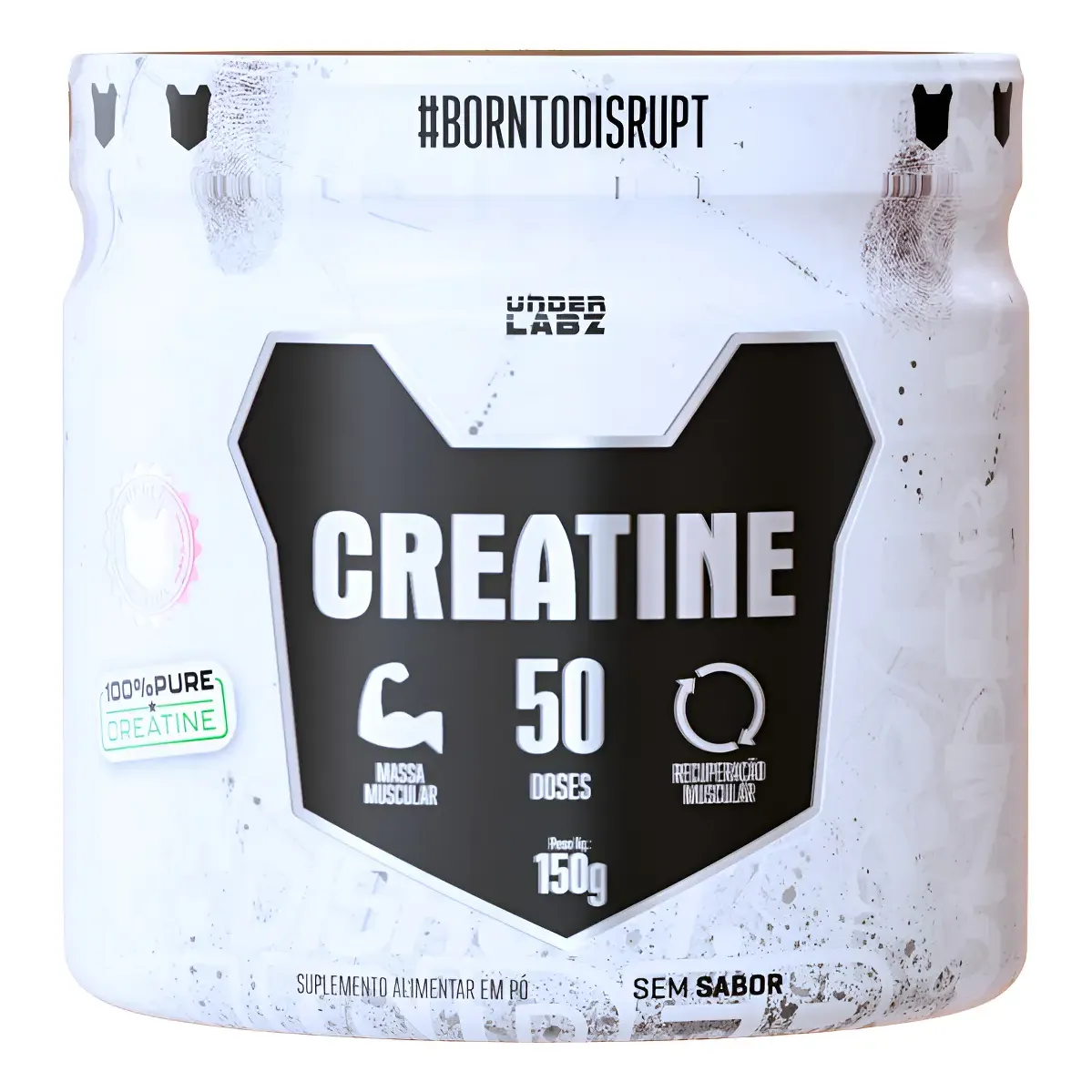 Creatina Under Labz Creatina Monohidratada 100% Pura 150g
