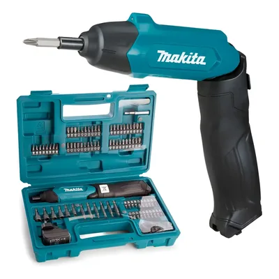 Parafusadeira Dobrável Makita Df001dw + Maleta 81 Acessórios