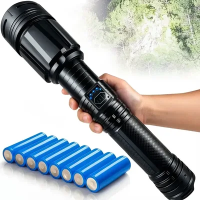 Lanterna Militar Tática Xhp360 10000 Lúmens Mais Potente