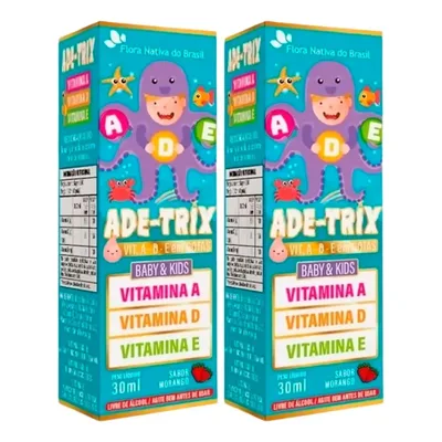 Kit 2 Suplemento Ade-trix Kids ( Vitamina A, D E E) 30ml