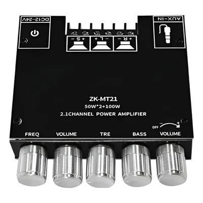 Placa Amplificadora De Subwoofer Estéreo2.1 Zk-mt21bluetooth