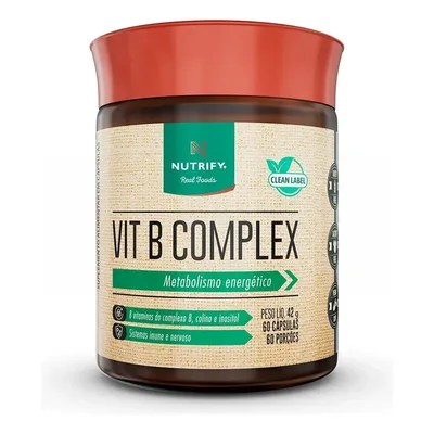 Vitamina Vit B Complex Nutrify 60 Cápsulas