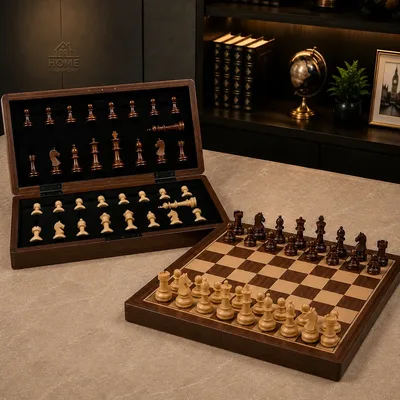Jogo Xadrez Tabuleiro Madeira Profissional Grande Original