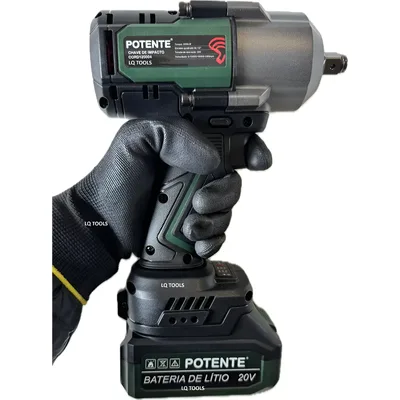 Chave De Impacto A Bateria 1/2 - 91,7kg 900 Nm Para Carros