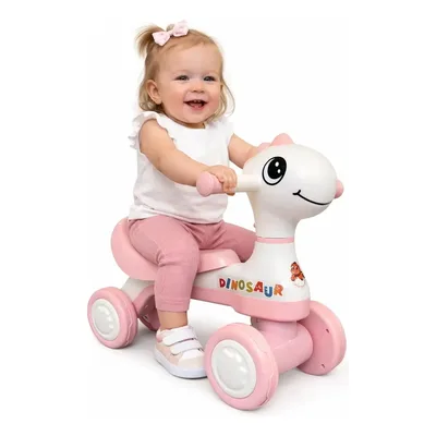 Motoca Infantil De Equilíbrio Com Luz E Som Dino