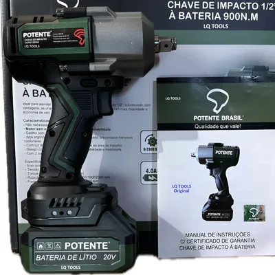 Chave De Impacto A Bateria 1/2 - 91,7kg Carros E Utilitários