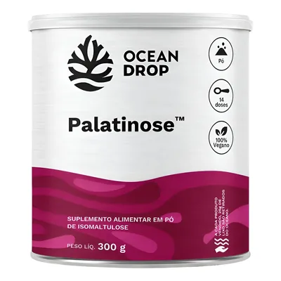 Palatinose Ocean Drop Carboidrato Pré Treino Energia Atp