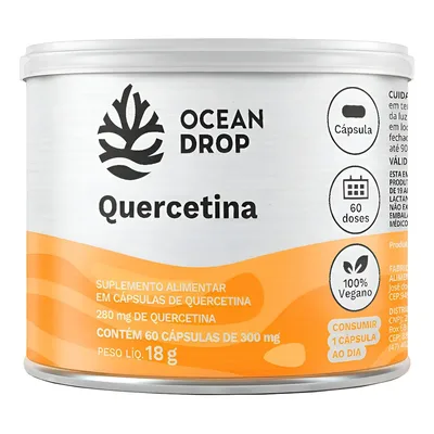 Quercetina Ocean Drop Flavonóide Antioxidante Natural Vegano