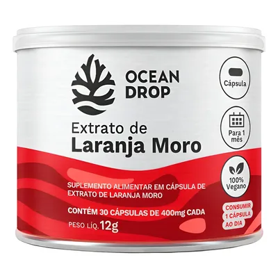 Extrato De Laranja Moro Ocean Drop Vitamina C Antocianinas