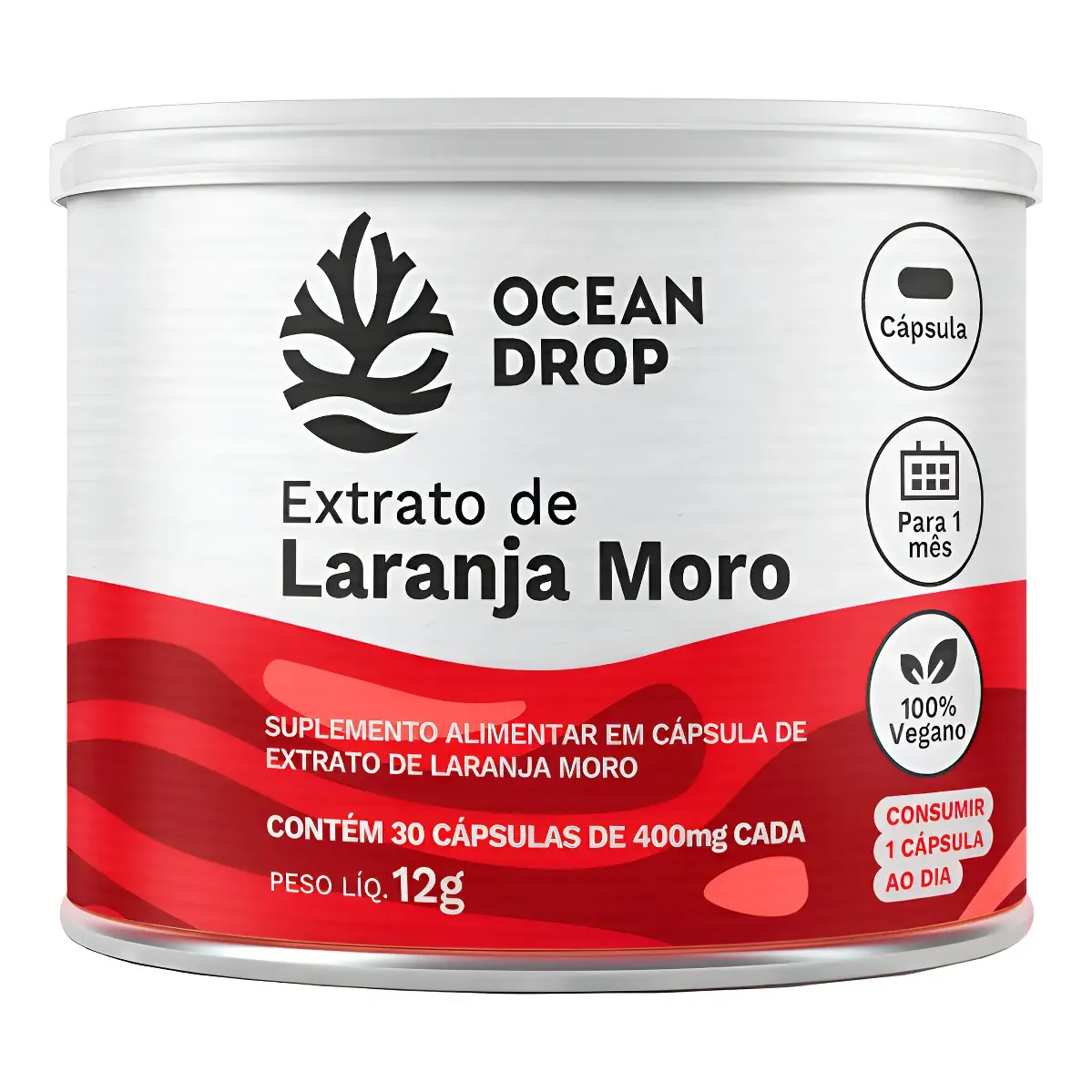 Extrato De Laranja Moro Ocean Drop Vitamina C Antocianinas
