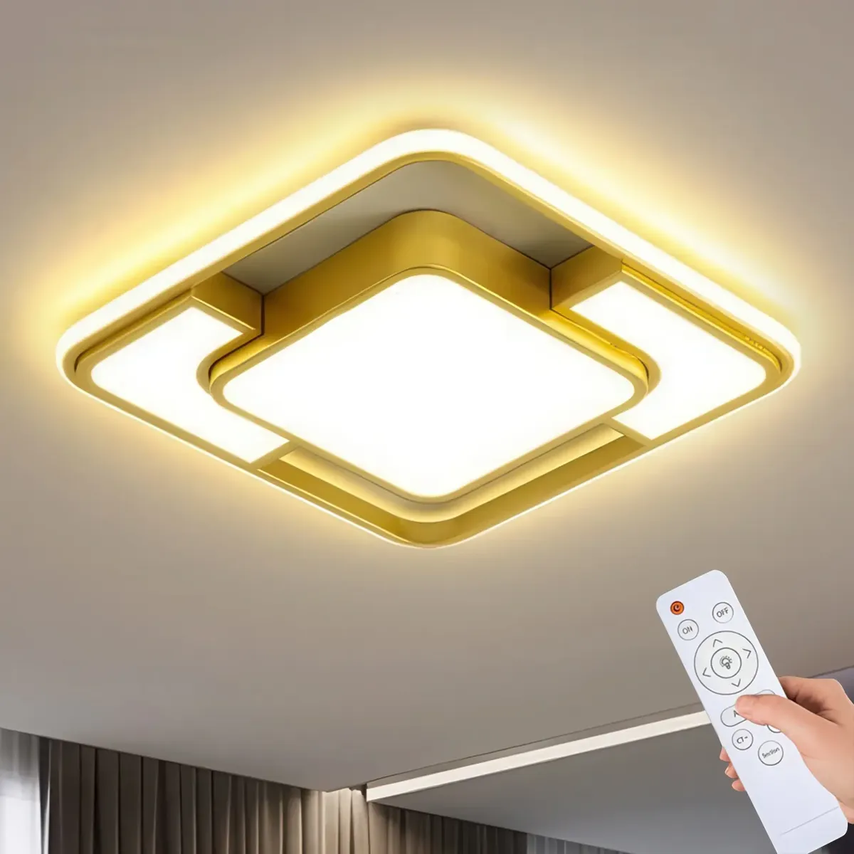 Lustre Moderno Pendente Led Quarto 3 Em 1 C/remote Bivolt
