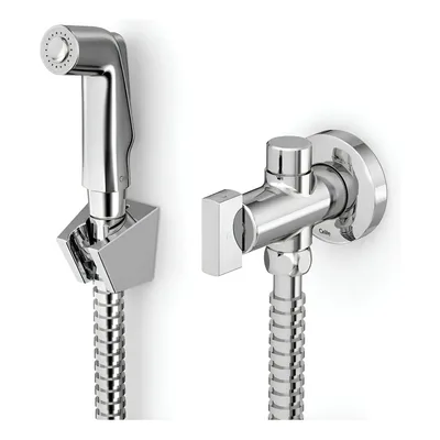 Ducha Higiênica Celite Flow Com Derivação Cromada Brilhante