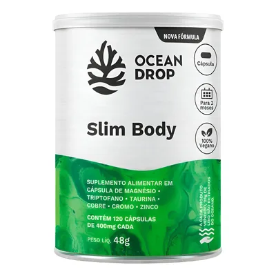 Slim Body Ocean Drop Picolinato De Cromo Triptofano Taurina