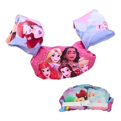 Boia Colete Infantil Espuma Princesas Disney Rosa Menina