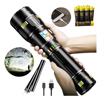 Lanterna Led Mais Forte Do Mundo Titanium Canhão De Luz 3km
