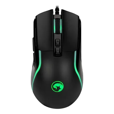 Mouse Gamer Marvo M292, Rgb, 8000dpi, 7 Botoes Preto M292-bk