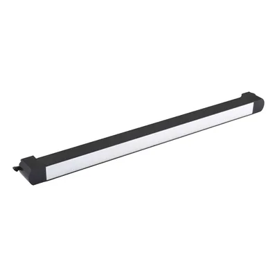 Luminária Linear De Trilho Led 40w Preto 6000k Branco Frio