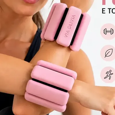 Peso De Pulso E Tornozelo Para Pilates Academia Funcional