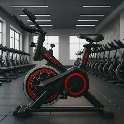Bicicleta Ergométrica Spinning Fitness Roda Inercia 8 Kilos