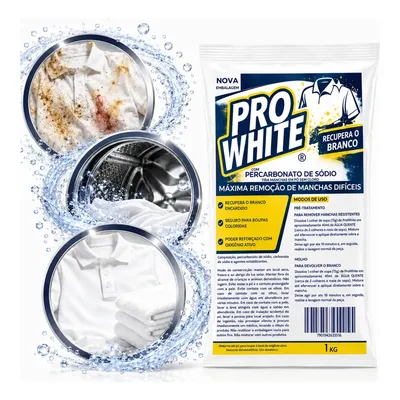 Tira Manchas Branqueador De Roupas Percarbonato De Sódio 1kg