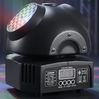 100w Moving Head Led Beam Rgbw Colorido Giratório Dmx