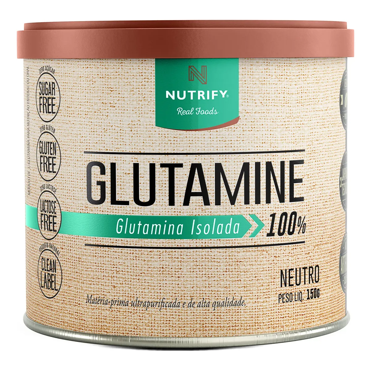 Nutrify Glutamine L-glutamina Isolada