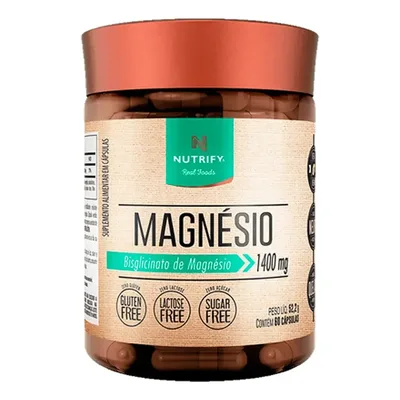 Nutrify Magnésio 1400mg 60 Cápsulas