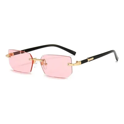 Oculos De Sol Sem Aro Luxo Masculino Feminino Estilo Moderno