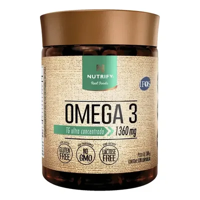 Ômega 3 Tg Ultra Concentrado Nutrify - Tamanho 120 Cápsulas