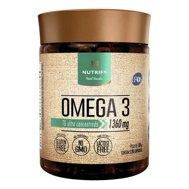 Ômega 3 Tg Ultra Concentrado Nutrify - Tamanho 120 Cápsulas