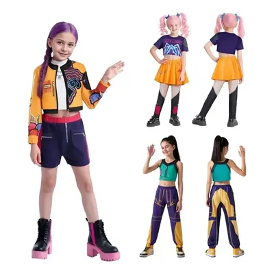 Fantasia De Cosplay De Halloween Kpop Rumi Mira E Zoey