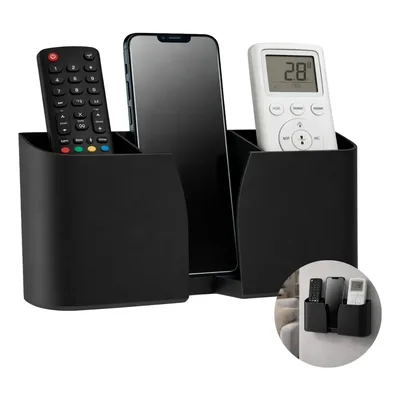 Suporte Parede Triplo Para Controle Remoto Universal Celular