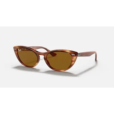 Óculos De Sol Ray-ban Nina Rb4314n 954/33 Havana Marrom