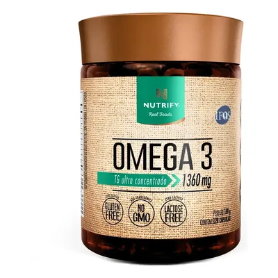 Ômega 3 Tg + Vitamina B12 9,8 Mcg + Magnésio 1400mg Nutrify