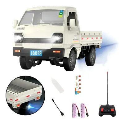 Recarregável Rc Carro Controle Remoto 1:18 Com Spray E Luz
