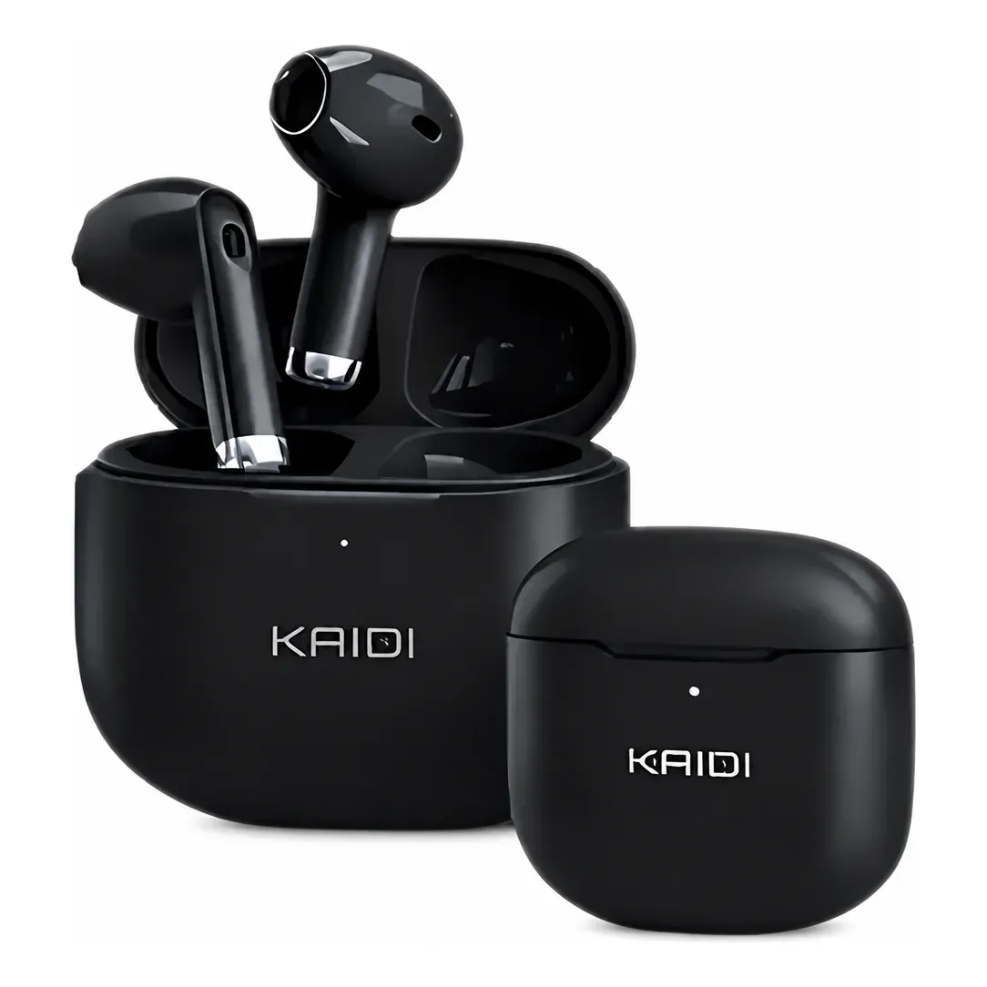 Fone De Ouvido Gamer Bluetooth Kaidi Kd--778 Preto Tws Led