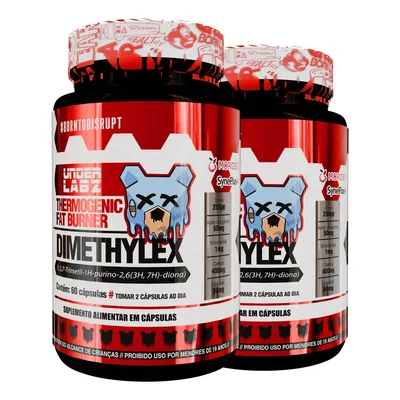 Kit 2x Dimethylex Under Labz L Carnitina Cromo Morosil