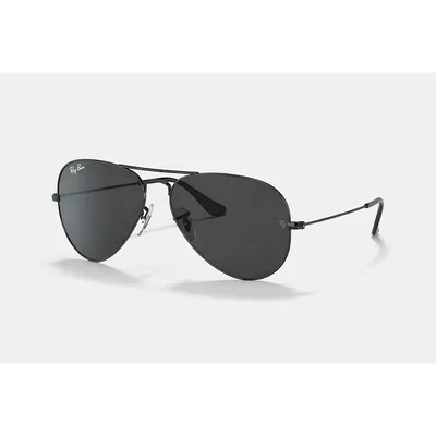 Óculos De Sol Ray-ban Aviador Rb3025 002/48 Lente Preta