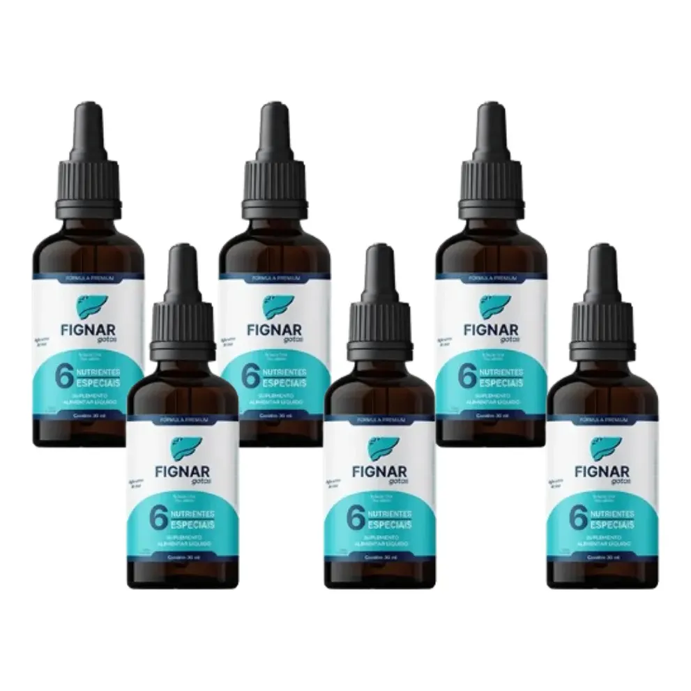 Pague 4 Leve 6 Fignar Original - Fígado Saudável 30 Ml