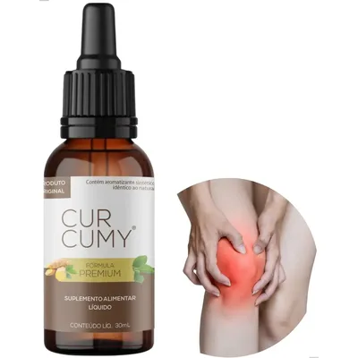 Curcumy Gotas Original 30ml Natural Cur Cumy Autentico C/ Nf