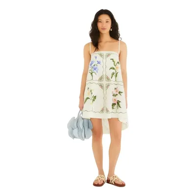 Vestido Curto Farm Rio Aquaflora